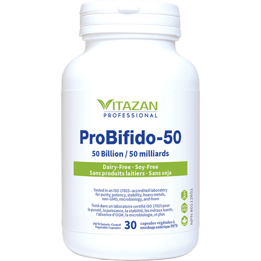 Vitazan    ProBifido-50 (50 Billion CFU · PH?D Enteric Coating) 30 capsules