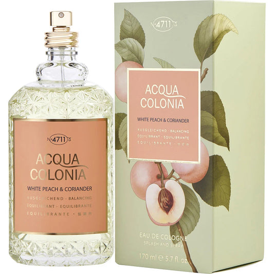 4711    Women    4711 Acqua Colonia White Peach & Coriander    169 ml Eau De Cologne Spray (Unisex)