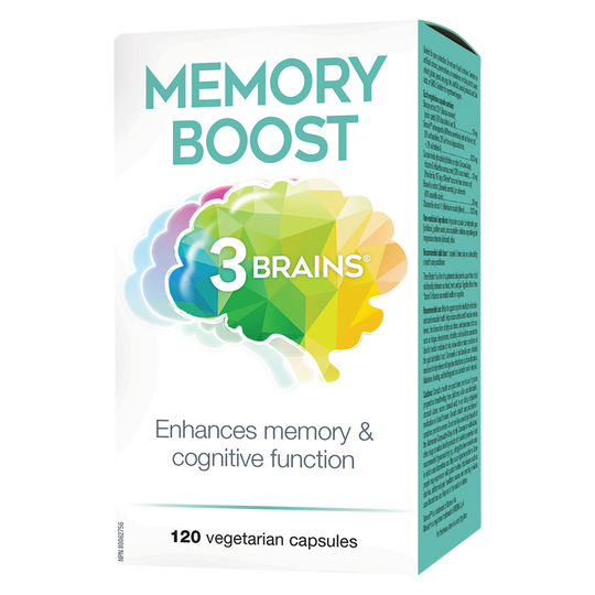 3 Brains  Memory Boost 120 vcaps