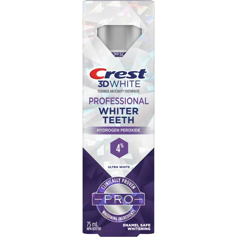 CREST 3D WHITE BRILLIANCE PRO WHITER TEETH 75ML