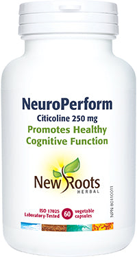 NEW ROOTS    NeuroPerform Citicoline 250 mg    60 capsules