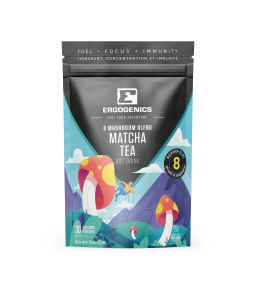 Ergogenics Nutrition   8 Mushroom Blend - Matcha Green Tea 120g