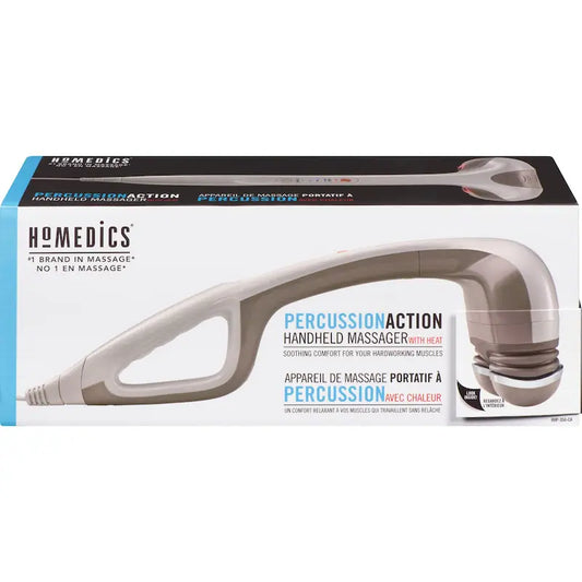 HANDHELD MOTORIZED PERCUSSION MASSAGER