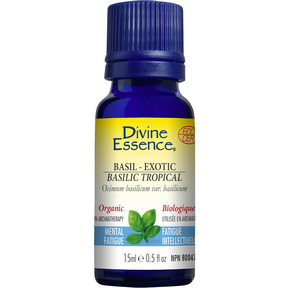 Divine Essence   Basil - Exotic (Organic) 15ml