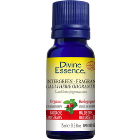 Divine Essence   Wintergreen - Fragrant (Organic) 15ml