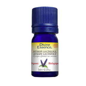 Divine Essence   Hyssop 1.8 Cineole (Organic) 5ml
