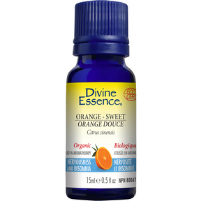 Divine Essence   Orange - Sweet (Organic) 15ml