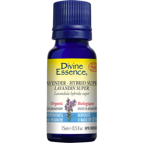 Divine Essence   Lavender Hybrid Super (Organic) 15ml