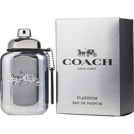Coach Platinum Eau De Parfum Spray By Coach 2 oz Eau De Parfum Spray