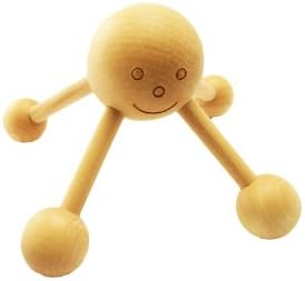 MARTINA COLLECTION   HAPPY FACE WOODEN MASSAGER