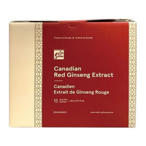 SAHM's Canadian Ginseng    Red Ginseng Extract (15p) Silver