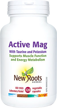 NEW ROOTS    Active Mag    120 capsules