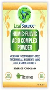 LEAF SOURCE *   Humic-Fulvic Acid Complex, 60g (Glass)