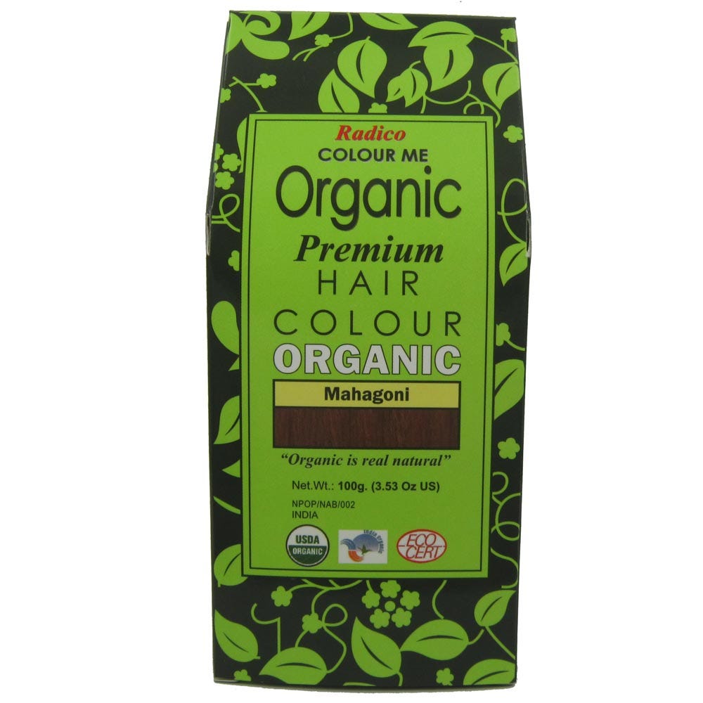 Radico_Radico Org. Hair Colour Powder - Mahogany_100g