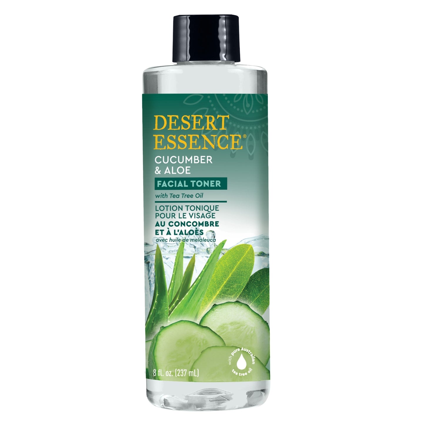 Desert Essence   Cucumber & Aloe Facial Toner 237ml