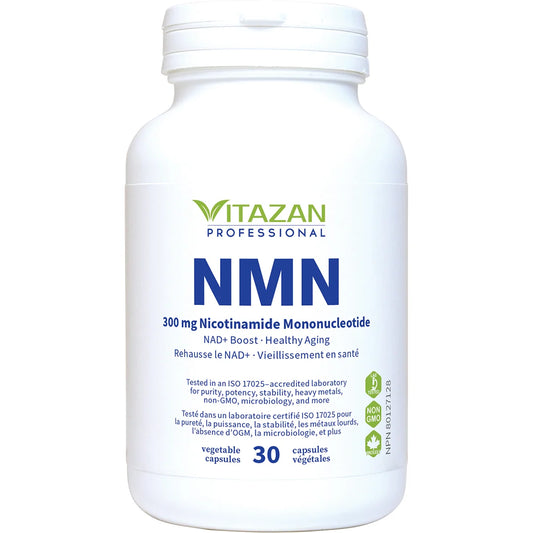 Vitazan    NMN (300 mg Nicotinamide Mononucleotide) 30 capsules