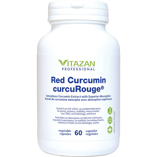 Vitazan -  curcuRouge® - Red Curcumin  60 capsules