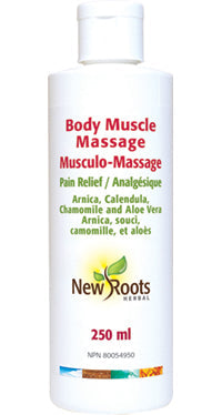 NEW ROOTS    Body Muscle Massage Pain Relief    250 ml