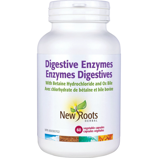 New Roots   Digestive Enzymes   60 capsules