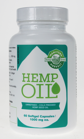 MANITOBA HARVEST -   Capsules, Hemp Seed Oil (1000mg), Unrefined    60pk