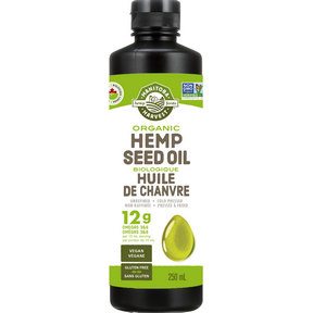 MANITOBA HARVEST -  Hemp Seed Oil, Organic    250ml