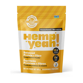 MANITOBA HARVEST -   Hemp Yeah! Balanced Protein & Fibre Unsweetened, Organic    908g