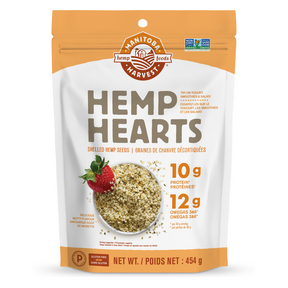 Manitoba Harvest   Raw Shelled Hemp Seed   Hemp Hearts 454G