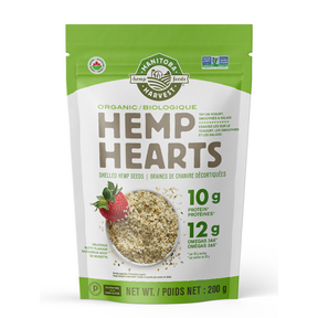 Manitoba Harvest   Organic And Natural Hemp Seed   Org Hemp Hearts 200G