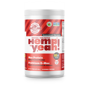 Manitoba Harvest   Organic And Natural Hemp Protein   Hemp Yeah! Max Protein Unsweetened Organic454G