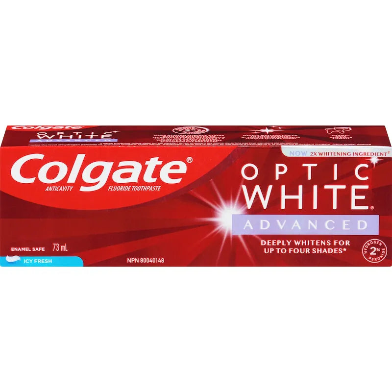 COLGATE OPTIC WHITE T/PASTE ADVANCE ICY FRESH 73ML TOOTHPASTE