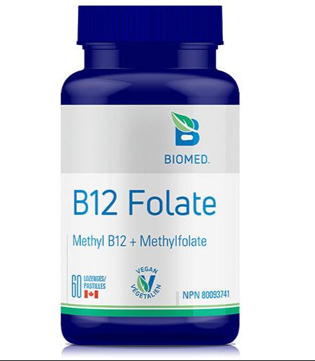 BIOMED    B12 Folate   60 lozenges