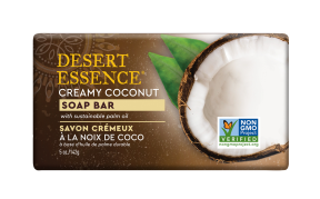 DESERT ESSENCE    Bar Soaps    DESERT ESSENCE    Bar Soaps    Creamy Coconut Soap Bar 142g