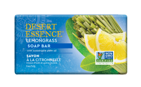 DESERT ESSENCE    Bar Soaps    DESERT ESSENCE    Bar Soaps    Lemongrass Soap Bar 142g