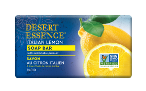 DESERT ESSENCE    Bar Soaps    DESERT ESSENCE    Bar Soaps    Italian Lemon Soap Bar 142g
