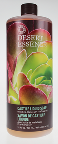 Desert Essence   Tea Tree Oil Liquid Castile Soap 946ml
