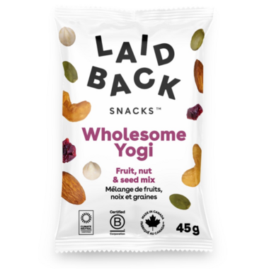LAID BACK SNACKS - Wholesome Yogi, Mini (vegan)    45g