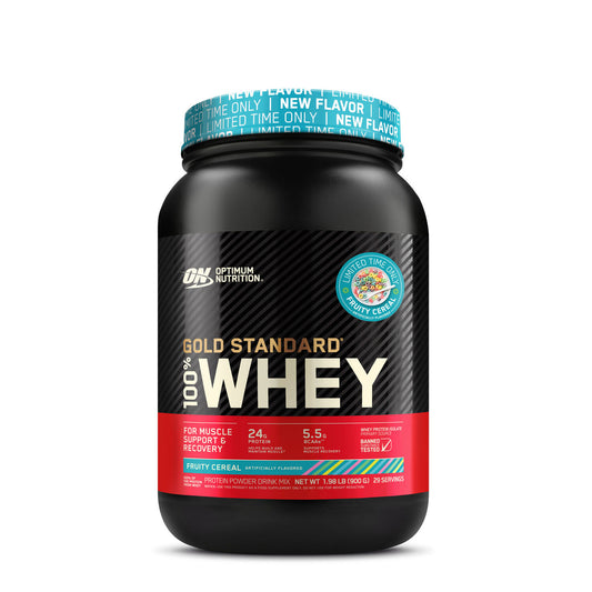 OMAHA PROTEIN POPCORN   GOLD STANDARD 100% WHEY   2lbs   FRUITY CEREAL