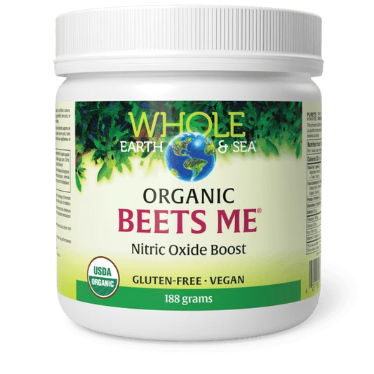 Natural Factors Beets Me, Whole Earth & Sea 188 gpwd