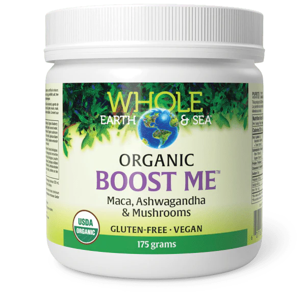 Natural Factors   Boost Me, Whole Earth & Sea   175gpwd