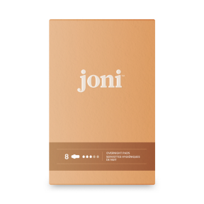 Joni   Joni Organic Overnight Pads 8 Ct. 8ct