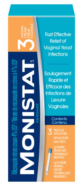 MONISTAT 3 VAGINAL CR 3X5G