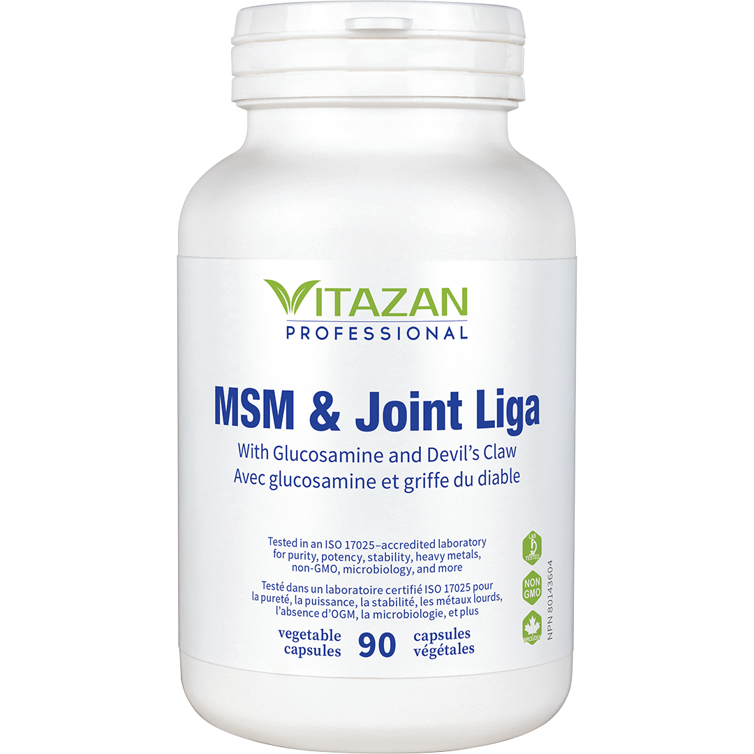 Vitazan    MSM & Joint Liga (With Glucosamine and Devil’s Claw) 90 capsules