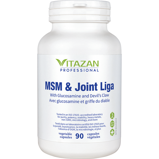 Vitazan    MSM & Joint Liga (With Glucosamine and Devil’s Claw) 90 capsules