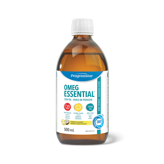 Progressive OmegEssential Liquid   500ml Pineapple Coconut