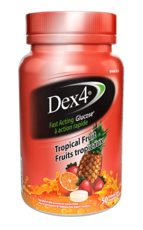 DEX-4 GLUCOSE TB TROPICAL FRUIT 50