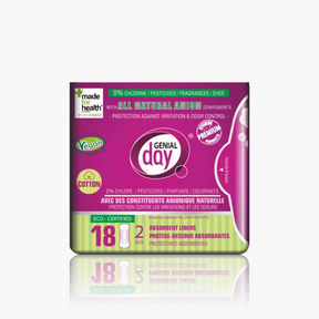 Genial Day   Absorbent Liners 18ct