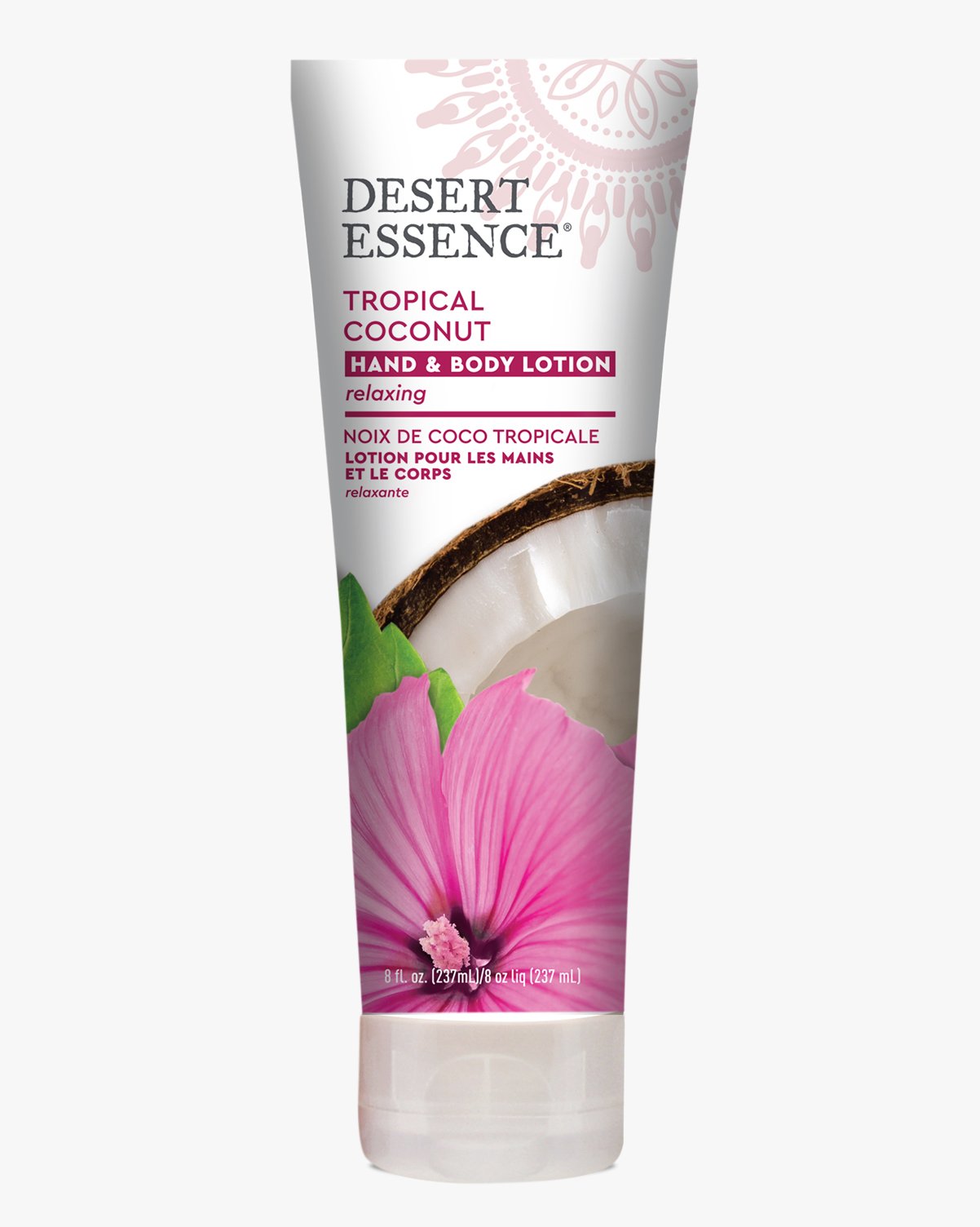 DESERT ESSENCE    Org Tropical Coconut Lotion 237mL