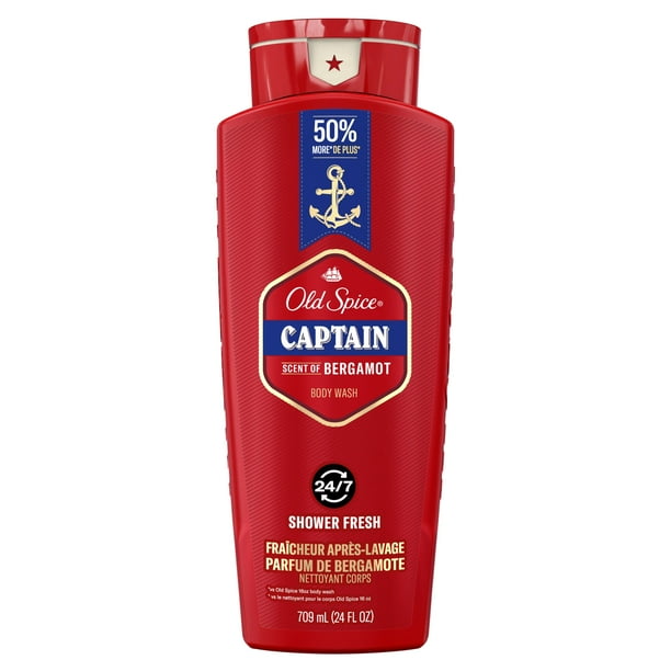 OLD SPICE RED COLLECTION BODY WASH CAPTAIN 709ML
