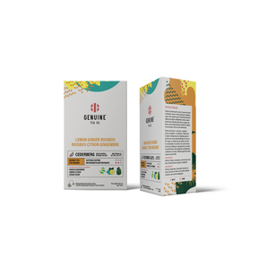 Genuine Tea   Lemon Ginger Rooibos 8 x 15bg