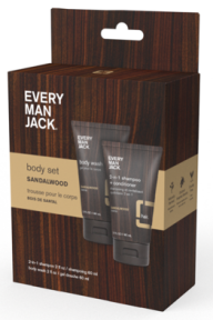 Every Man Jack-Sandalwood Body Trial Set